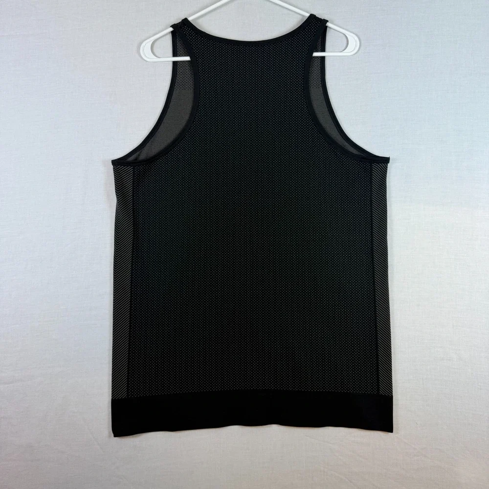 Nike Tank Top Dri-Fit Black Stretch Womens XL Very Comfortable